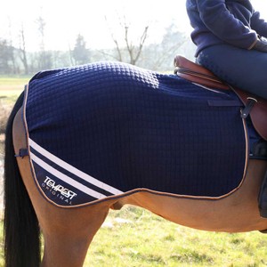 Shires Shires Tempest Tech Cooler Quarter Sheet in Navy