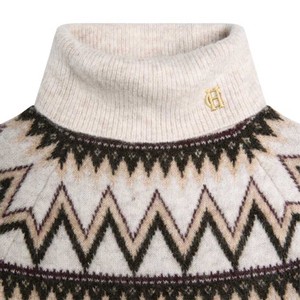 Holland Cooper Holland Cooper Alice Roll Neck Knit in Barley