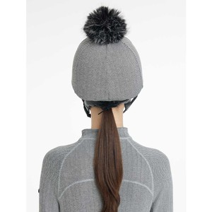 LeMieux LeMieux Aspen Herringbone Hat Silk in Black