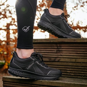 LeMieux LeMieux Mens Trax Viva Waterproof Trainers in Black