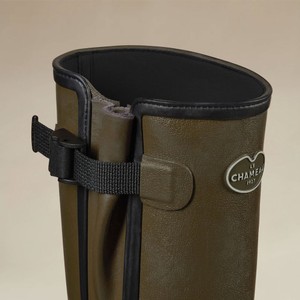 Le Chameau Le Chameau Vierzonord Boots Black Lining in Vert Chameau