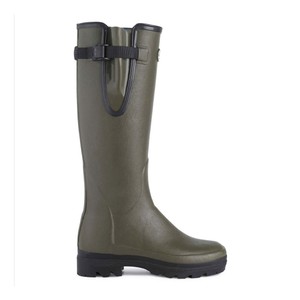 Le Chameau Le Chameau Vierzonord Boots Black Lining in Vert Chameau