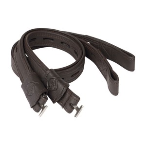 LeMieux LeMieux Vector Close Contact Stirrup Leathers in Brown