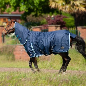 Gallop Gallop Trojan 300g Duraproof Combo Turnout in Navy