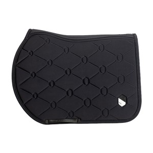 Samshield Samshield Spineshield Embroidery Jump Saddle Pad in Black