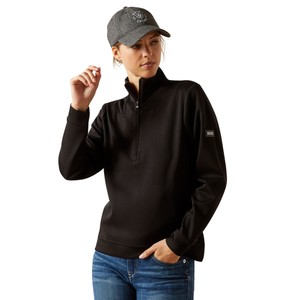 Ariat Ariat Montadale 1/2 Zip Pullover Sweater in Black