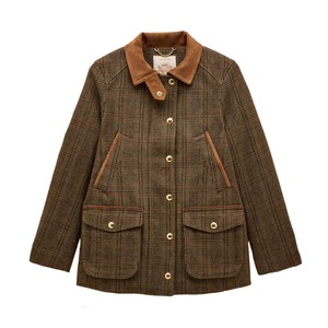 Joules Joules Contemporary Fieldcoat in Roston Tweed