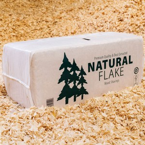 AW Jenkinson AW Jenkinson Natural Flake Shavings 20kg in No Colour