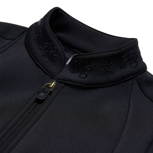 Holland Cooper Holland Cooper Crystal Zip Jacket in Black