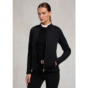 Holland Cooper Holland Cooper Crystal Zip Jacket in Black