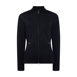 Holland Cooper Holland Cooper Crystal Zip Jacket in Black