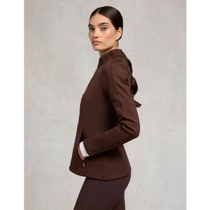 Holland Cooper Holland Cooper Crystal Zip Jacket in Walnut