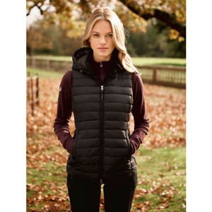 LeMieux LeMieux Rose Hooded Gilet in Black