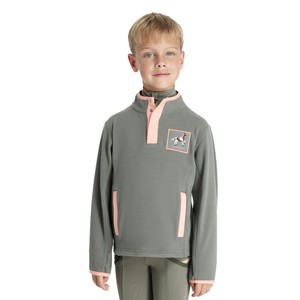 LeMieux LeMieux Mini Mae Popper Fleece Pullover in Rosemary