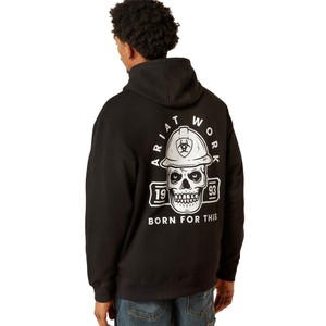 Ariat Ariat Mens Rebar Workman Hardhead Hoodie in Black
