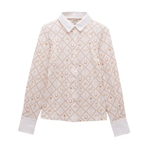 Joules Joules Charlotte Top in Horse Icons