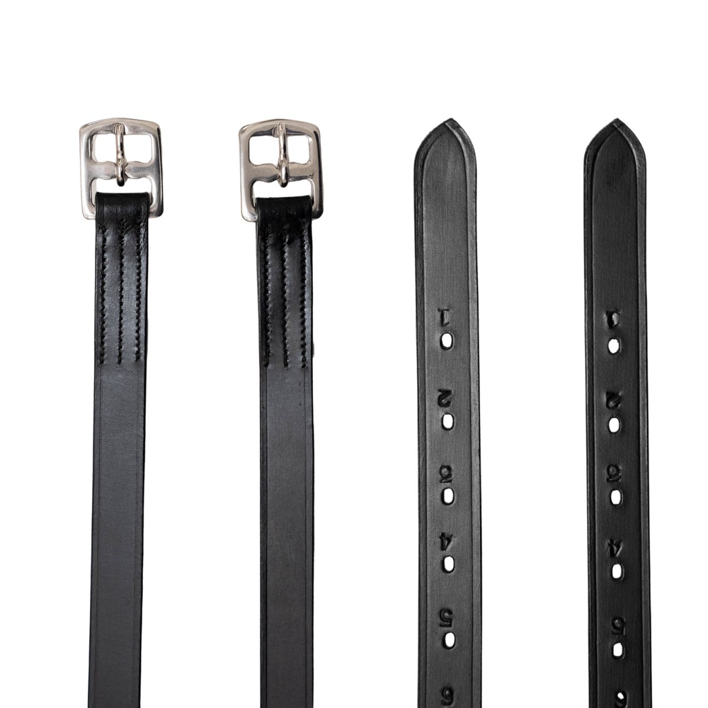 Houghton Country Classic Stirrup Leathers Black