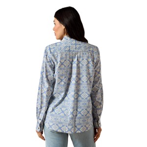 Ariat Ariat Billie Jean Shirt in Ashleigh Blue Crystal Southwest