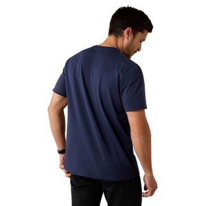 Ariat Ariat Mens Vertical Logo T-Shirt in Navy