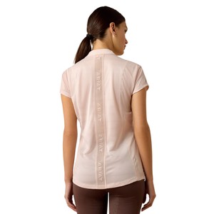 Ariat Ariat Breathe 1/2 Zip Cap Sleeve Baselayer in Sepia Rose