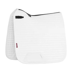 LeMieux LeMieux Cotton Dressage Square Saddle Pad in White