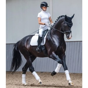 LeMieux LeMieux Cotton Dressage Square Saddle Pad in White