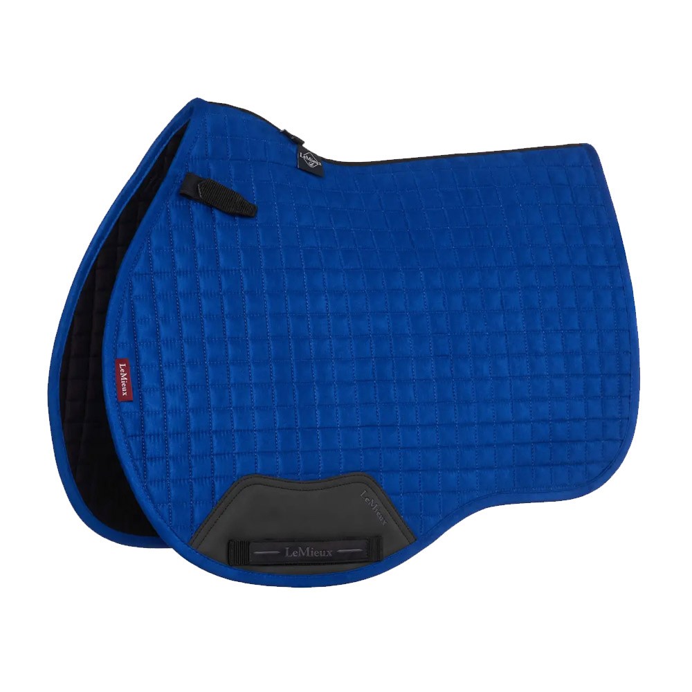 LeMieux LeMieux Suede GP Square Saddle Pad in Benetton Blue