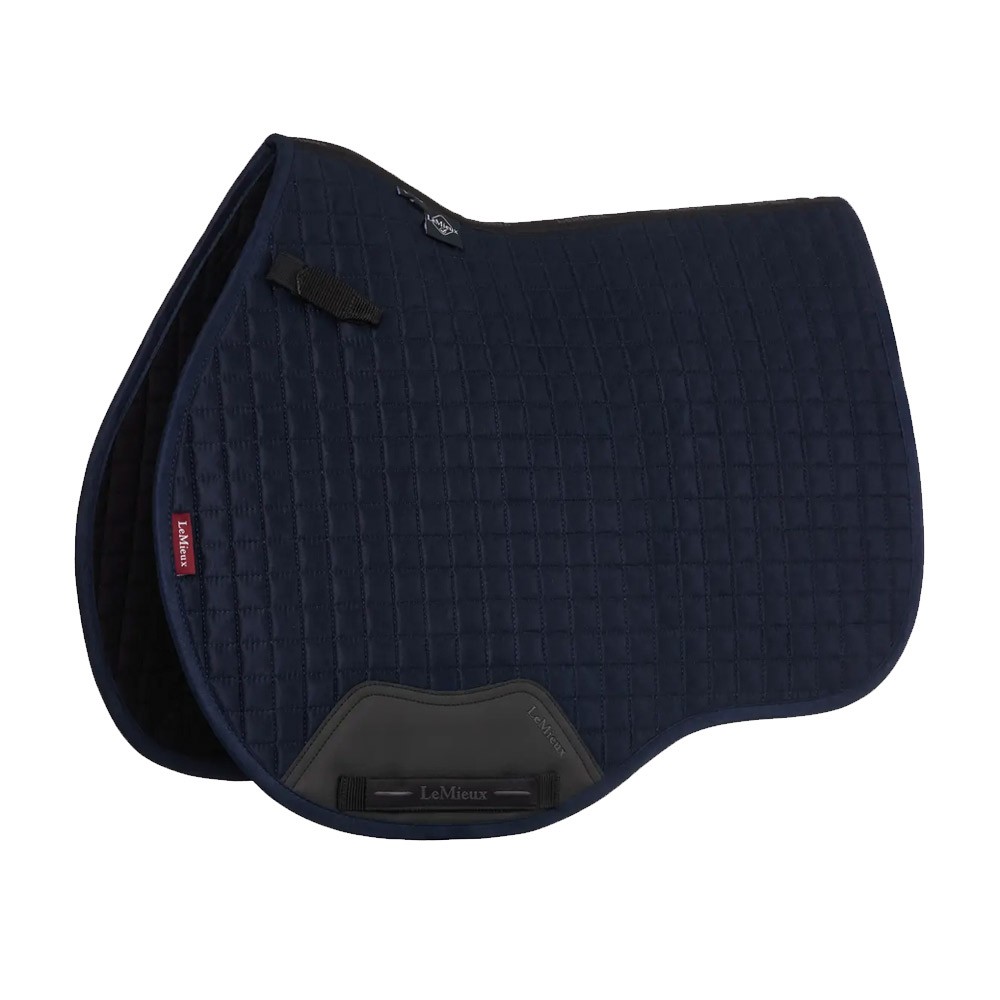 LeMieux LeMieux Suede GP Square Saddle Pad in Navy