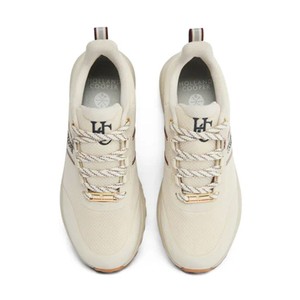 Holland Cooper Holland Cooper Burghley Waterproof Trainers in Ecru