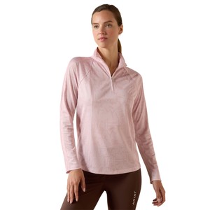 Ariat Ariat Sunstopper 3.0 1/4 Zip Top in Sepia Rose Horse Park