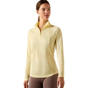 Ariat Ariat Sunstopper 3.0 1/4 Zip Top in Flan
