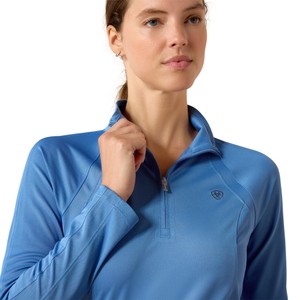 Ariat Ariat Sunstopper 3.0 1/4 Zip Top in Riviera