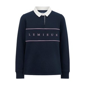 LeMieux LeMieux Young Rider Riley Rugby Shirt in Navy