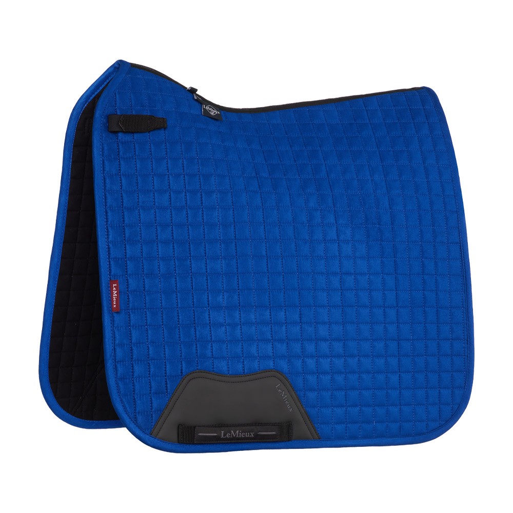 LeMieux LeMieux Suede Dressage Square in Benetton Blue