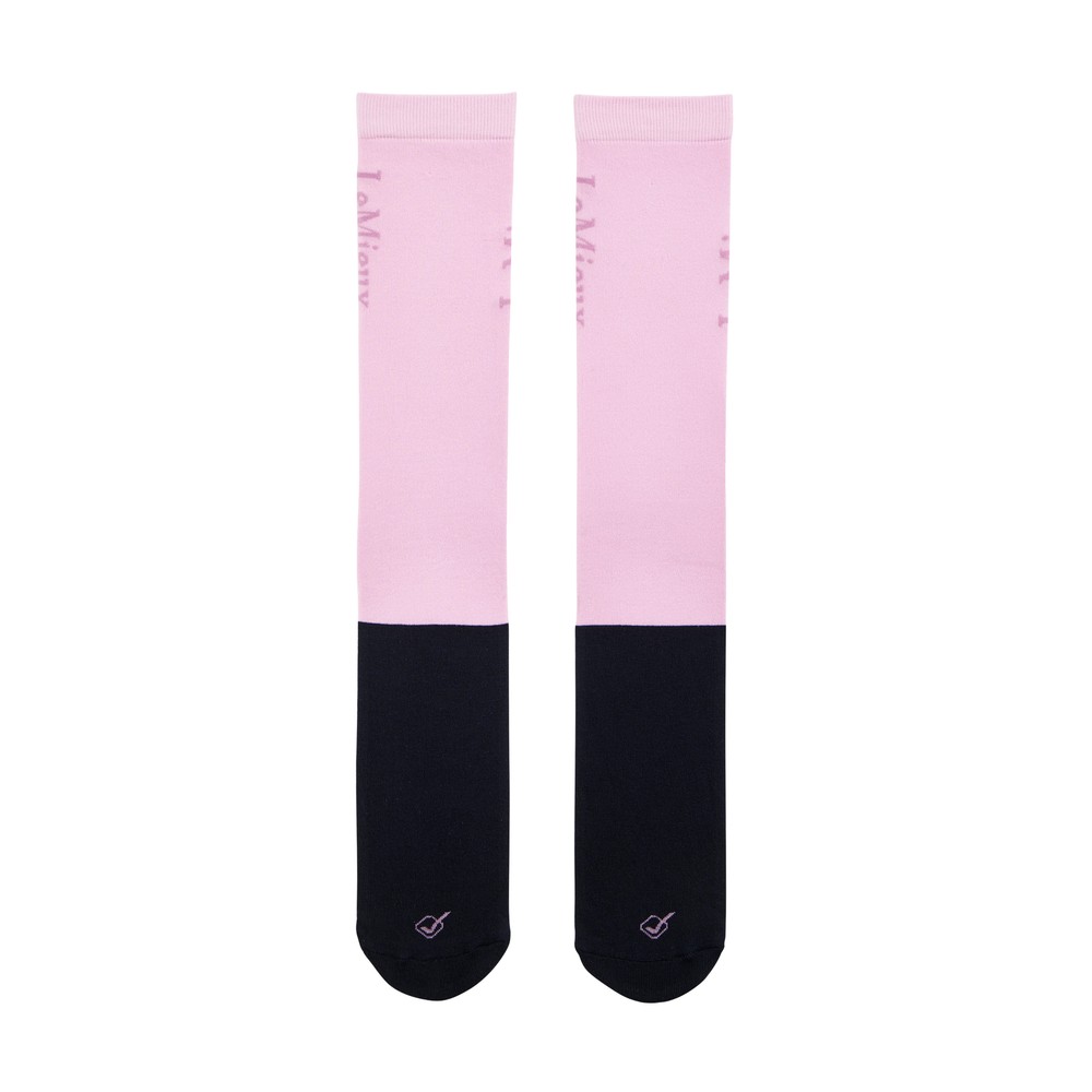 LeMieux Competition Riding Sock (2 Pack) Pink