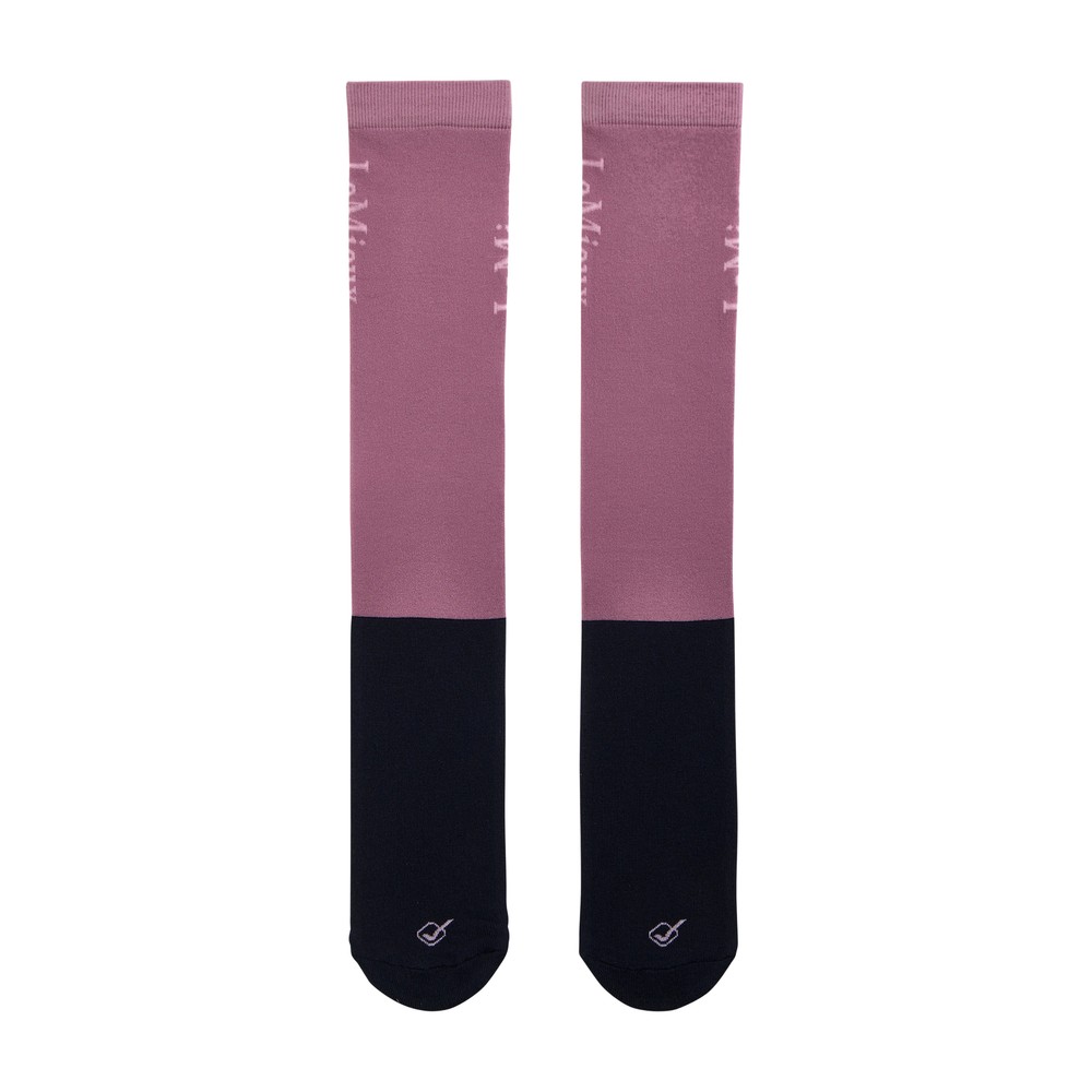 LeMieux Competition Riding Sock (2 Pack) Pink