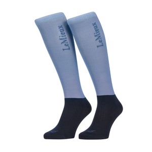 LeMieux LeMieux Competition Riding Sock (2 Pack) in Powder Blue