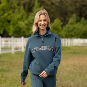 LeMieux LeMieux Kelsie Neck Sweatshirt in Jungle