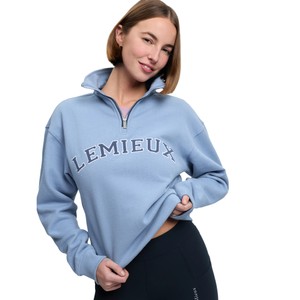 LeMieux LeMieux Kelsie Neck Sweatshirt in Powder Blue