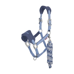 LeMieux LeMieux Vogue Fleece Headcollar and Leadrope Set in Powder Blue