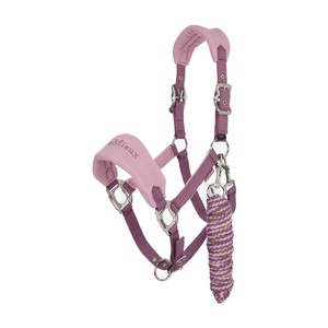 LeMieux LeMieux Vogue Fleece Headcollar and Leadrope Set in Mallow