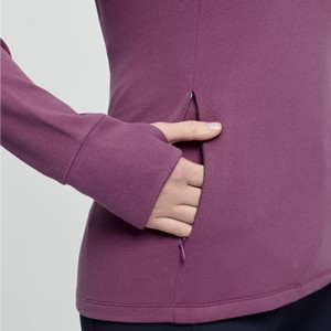 LeMieux LeMieux Frances Quater Zip Fleece Top in Mallow