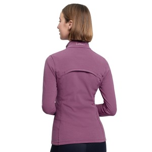 LeMieux LeMieux Frances Quater Zip Fleece Top in Mallow