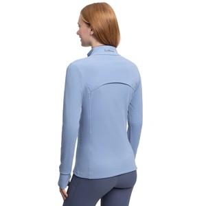 LeMieux LeMieux Frances Quater Zip Fleece Top in Powder Blue