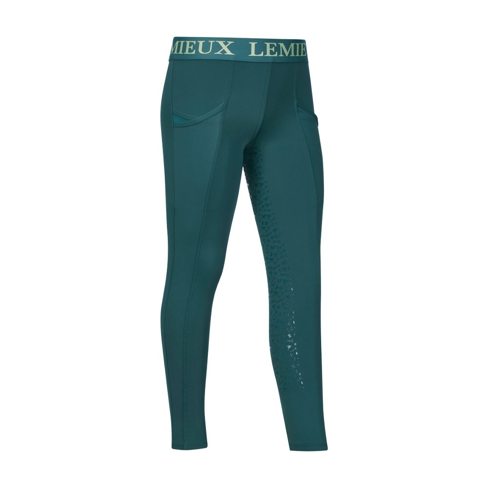 LeMieux Mini Riding Tights Green