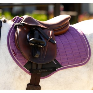 LeMieux LeMieux Mini Suede Close Contact Square in Mallow