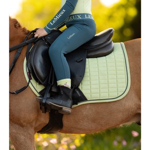 LeMieux LeMieux Mini Suede Close Contact Square in Macaron