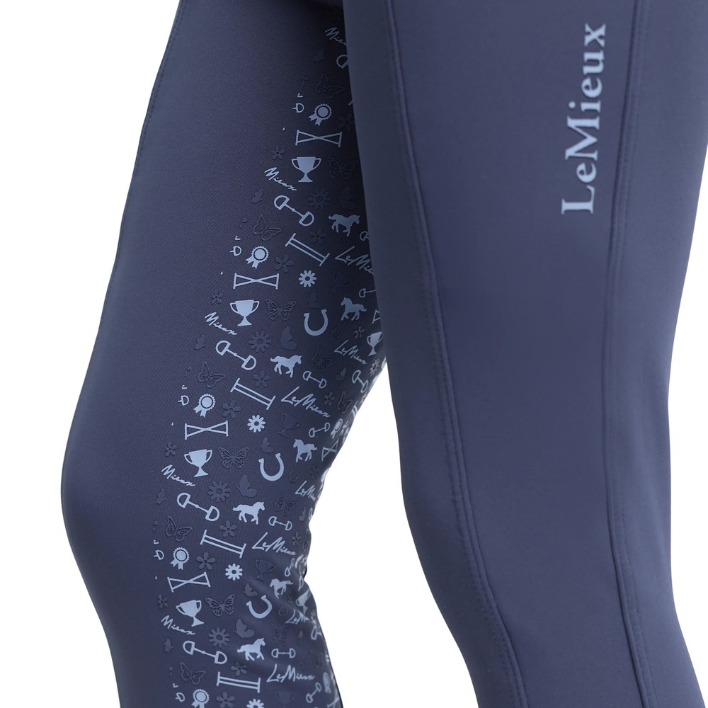 LeMieux Mini Riding Tights Blue