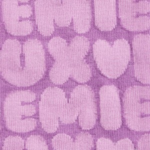 LeMieux LeMieux Footsie Socks in Bubble Font Fondant