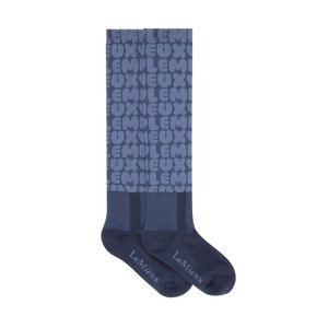 LeMieux LeMieux Footsie Socks in Bubble Font Shadow